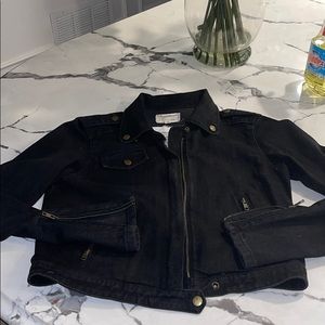 Current Elliot black jean jacket 2